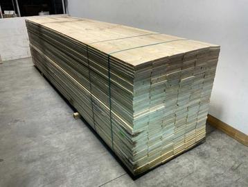 Veiling - 30x Vuren plank ruw 480x17,5x2,2cm, Nieuw