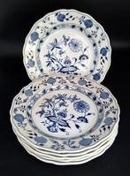 Meissen - Tafelservies - Uienpatroon 6 x dinerborden ca., Antiek en Kunst