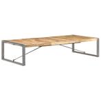 vidaXL Salontafel 180x90x40 cm ruw mangohout, Verzenden, Nieuw