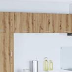 vidaXL Hangkast Ambachtelijke Eik en Wit 50 x 31 x 40 cm, Huis en Inrichting, Verzenden, Nieuw