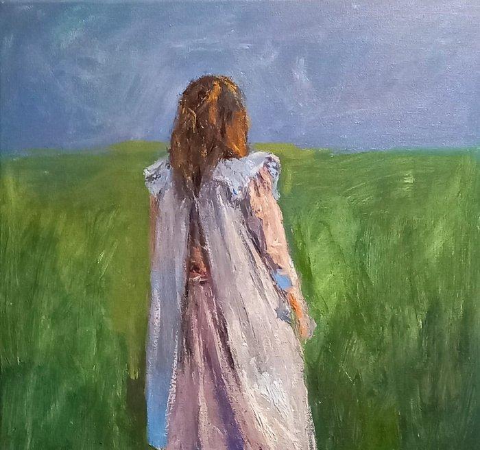 GONZHO - Tras la lluvia (No reserve), Antiek en Kunst, Kunst | Schilderijen | Modern