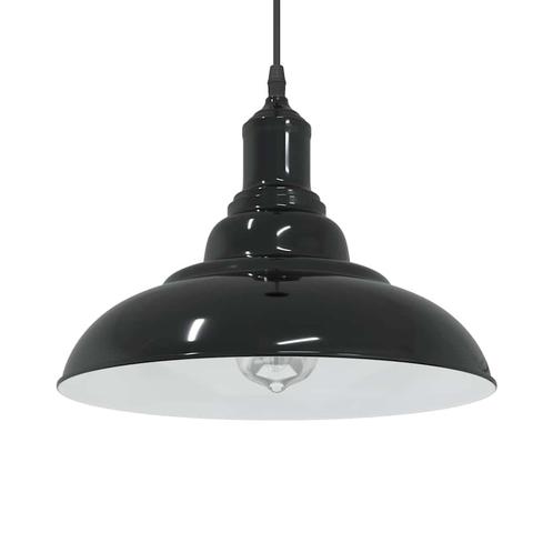 vidaXL Hanglamp in hoogte verstelbaar E27 Ø31 cm metaal, Huis en Inrichting, Lampen | Overige, Nieuw, Verzenden