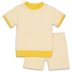 Feetje - Pyjama Kort Okergeel, Enfants & Bébés, Vêtements de bébé | Autre, Ophalen of Verzenden