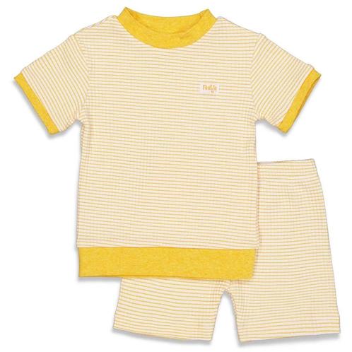 Feetje - Pyjama Kort Okergeel, Enfants & Bébés, Vêtements de bébé | Autre, Enlèvement ou Envoi