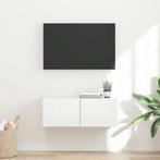 vidaXL TV Wandkast Wandgemonteerd Wit 60 x 31 x 29.5 cm, Huis en Inrichting, Kasten |Televisiemeubels, Verzenden, Nieuw