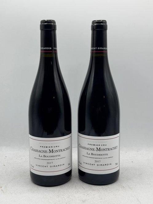 2017 Vincent Girardin La Boudriotte - Chassagne-Montrachet, Verzamelen, Wijnen