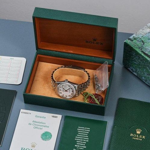 Rolex - Datejust 36 FULL SET - 16220 - Homme - 2000-2010, Handtassen en Accessoires, Horloges | Heren