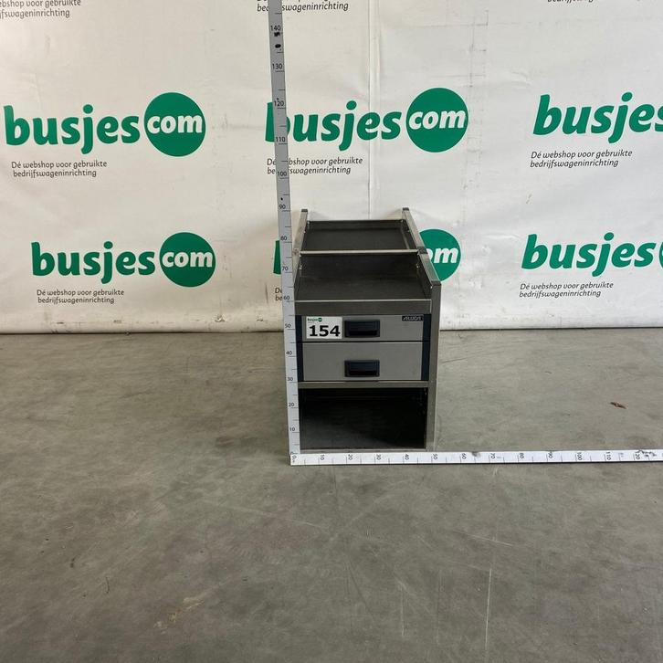 Aluca aluminium gebruikte bedrijfswageninrichting (nr 154), Auto-onderdelen, Overige Auto-onderdelen, Gebruikt, Verzenden