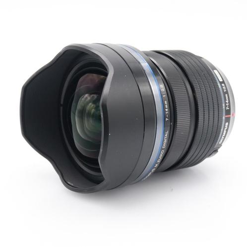 Olympus M.Zuiko Digital ED 7-14mm F/2.8 PRO occasion, Audio, Tv en Foto, Foto | Lenzen en Objectieven, Zo goed als nieuw, Verzenden