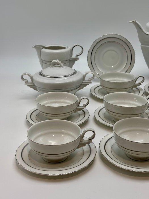 Porcelaine Tchécoslovaque - Koffieservies voor 8 (20) -, Antiek en Kunst, Antiek | Meubels | Tafels