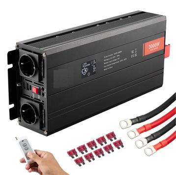 TM Spanningsvormer 3000W DC 12V AC 230V, Verzenden, Nieuw