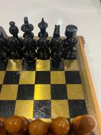 Schaakspel - Messing