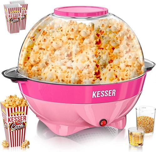 KESSER® Popcornmachine - Popcornmaker - 800W - 5,5L - Roze, Huis en Inrichting, Woonaccessoires | Overige, Verzenden