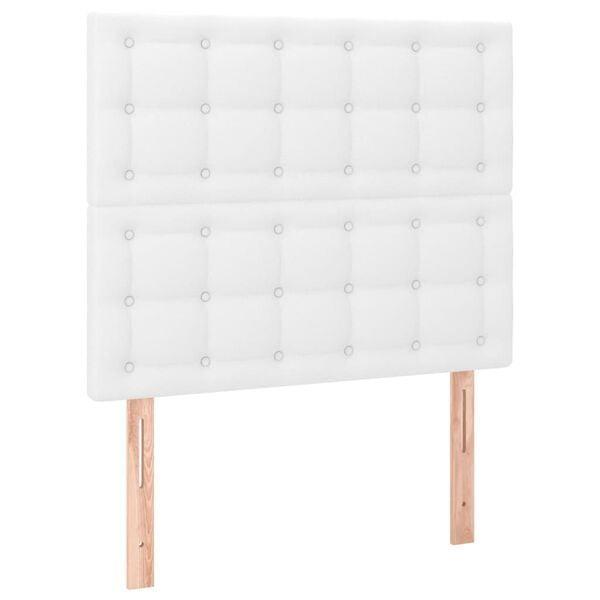 2 Hoofdborden 80x5cm | Tweede Kansje | OP = OP, Huis en Inrichting, Slaapkamer | Bedden, 80 cm, Verstelbaar, Wit, Nieuw, Hout
