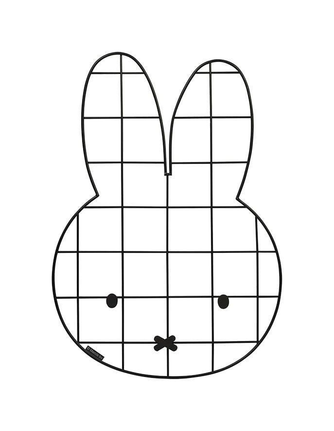 Nijntje Memobord Metaal 45x32cm, Hobby en Vrije tijd, Feestartikelen, Nieuw, Verzenden