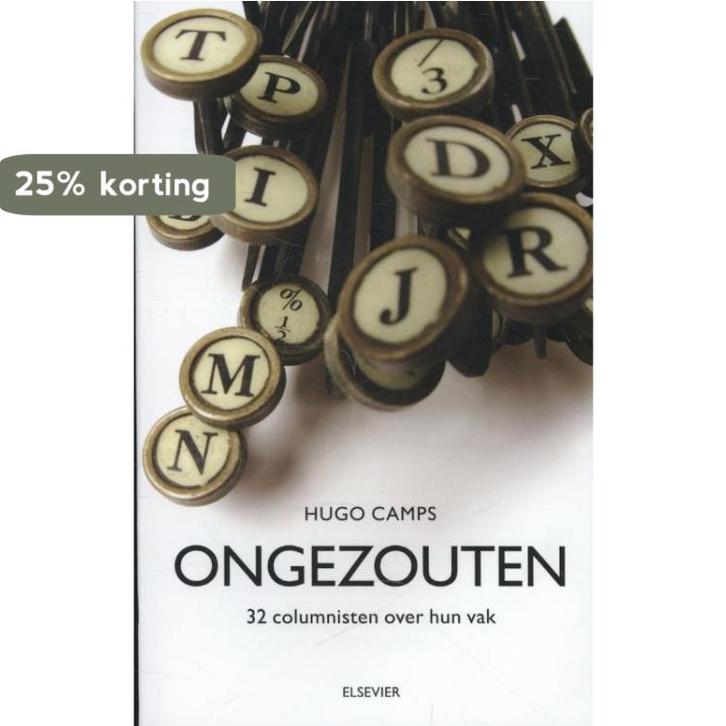 Elseviers journalistieke bibliotheek 3: Ongezouten /, Boeken, Economie, Management en Marketing, Gelezen, Verzenden