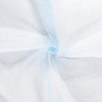 Tule stof blauw - Polyester stof 40m op rol, Nieuw, Verzenden