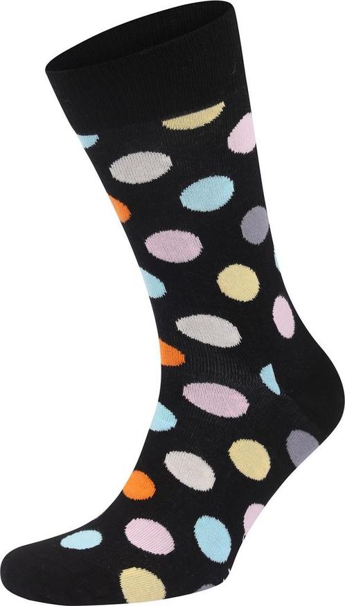Happy Socks Sokken Stippen maat 41-46 Heren, Kleding | Heren, Sokken en Kousen, Zwart, Nieuw, Verzenden