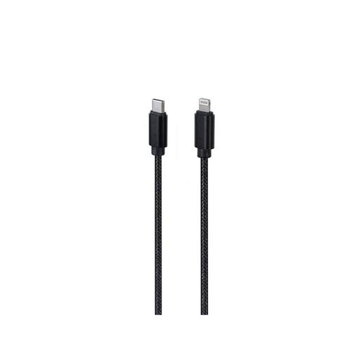 Gembird  USB-C Naar 8 pins Lighting kabel 1.8m zwart, Telecommunicatie, Mobiele telefoons | Telefoon-opladers, Nieuw, Ophalen of Verzenden
