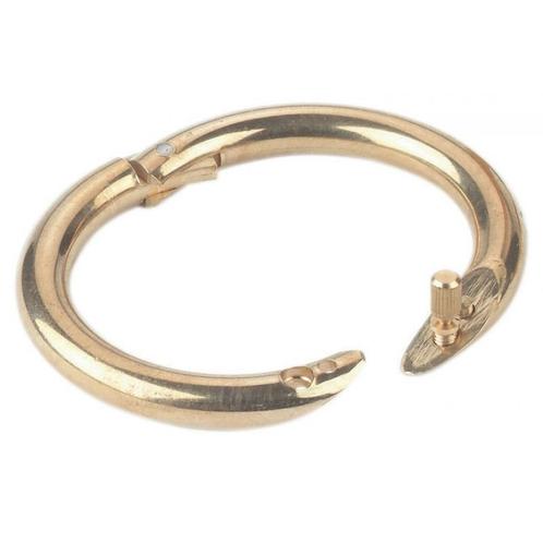 Stierenneusring messing binnendiameter 61mm - kerbl, Dieren en Toebehoren, Stalling en Weidegang