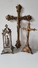 Ensemble de 3 croix dautel (3) - Bronze, Laiton, Métal -