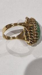 Bague - 8 carats Or jaune Turquoise - Turquoise, Nieuw