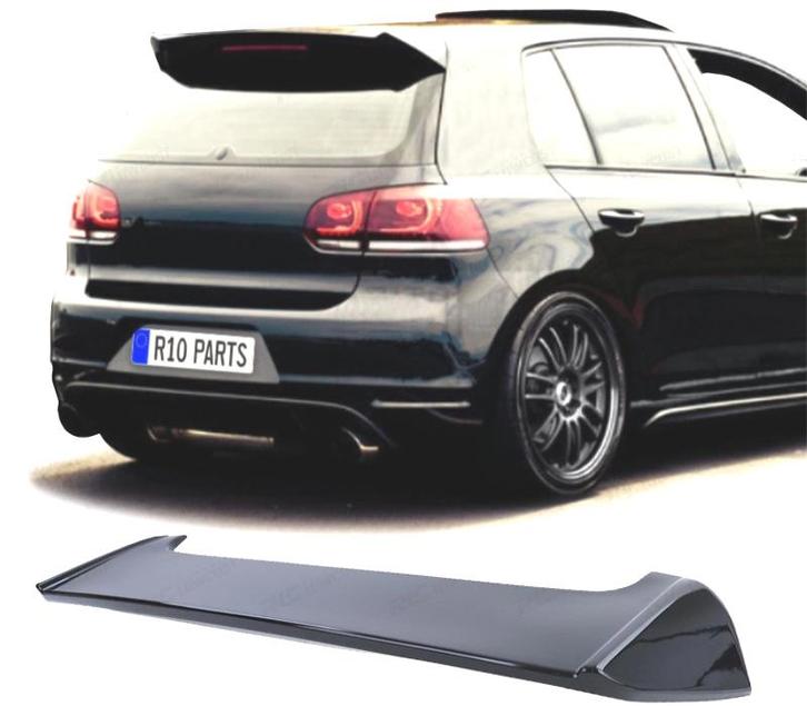 AILERON BECQUET TOIT VOLKSWAGEN VW GOLF 6 GTI LOOK OSIR NOIR, Auto-onderdelen, Carrosserie, Verzenden