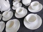 Richard Ginori - Koffieservies (20) - Antico Doccia Bianco -