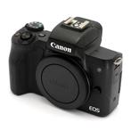 Canon EOS M50 Body zwart met nog maar 4.000 clicks!, Nieuw