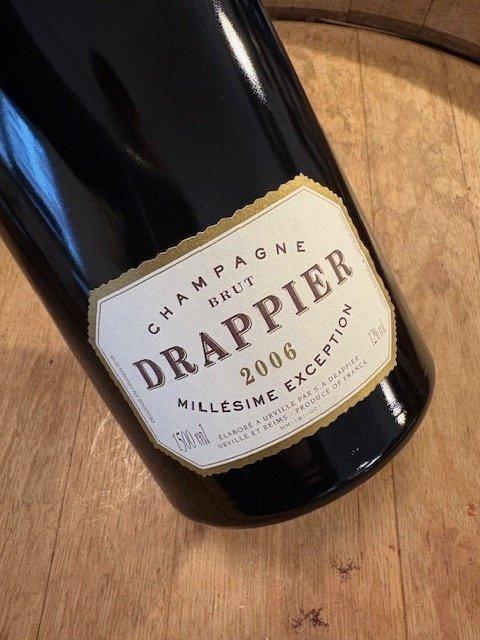 2006 Drappier, Millesime Exception - Champagne Brut - 1, Verzamelen, Wijnen