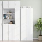 vidaXL Armoire de rangement mince blanc 30x42,5x225 cm, Maison & Meubles, Verzenden, Neuf