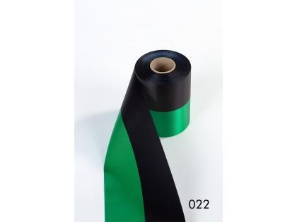 Nationaal vlag lint groen/zwart oa texel 100 mm breed, per 1, Huis en Inrichting, Woonaccessoires | Kunstplanten en Kunstbloemen