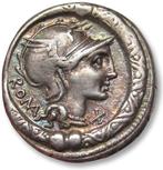 Romeinse Republiek. L. Manlius Torquatus, 113-112 BC.