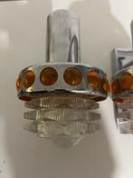 Massive - Wandlamp (3) - Chroom, Glas