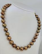 Collier Perles de Tahiti chocolat de 11x13,5 mm