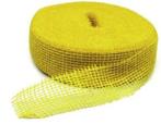 Jute band Geel 5 cm rol 40 meter