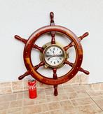 Ship/boat wheel - Hout, Messing - 62 cm scheepswielklok