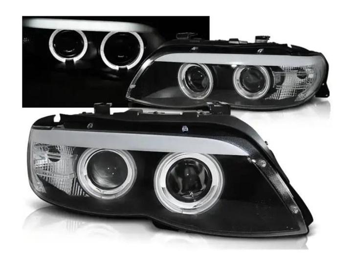 Xenon Angel Eyes koplampen Black geschikt voor BMW X5 E53, Autos : Pièces & Accessoires, Éclairage, Envoi