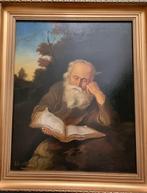 Hollande/Belge school - Oude lezende man
