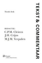 Strafrecht / Tekst & Commentaar 9789013120349, Boeken, Verzenden, Gelezen