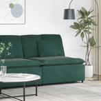 vidaXL Modulaire bank middenmodule met kussens 100 cm, Verzenden, Nieuw