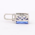 Hanger Platina - 3.53ct. tw. Tanzaniet - Diamant -