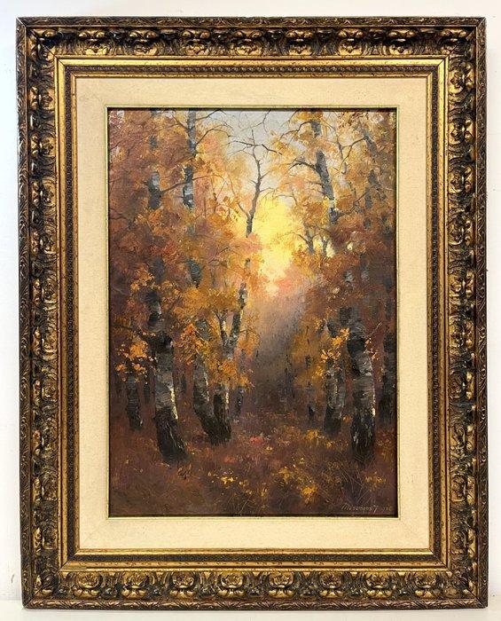 Jeno Meszaros (1883-?) - Il Bosco, Antiek en Kunst, Kunst | Schilderijen | Klassiek