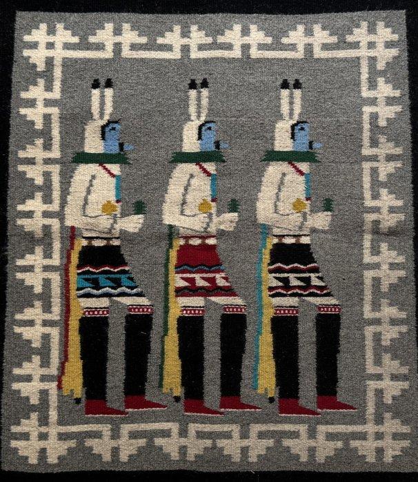 Yei Rug - Navajo - V.S., Antiek en Kunst, Kunst | Niet-Westerse kunst