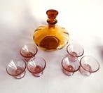 Drankservies voor 6 (7) - Ludvika Smrková, Bohemia Glass, Antiek en Kunst