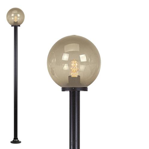 Tuinverlichting Bol Globe 200r Tuinlamp fumee Ø30cm, Tuin en Terras, Buitenverlichting, Verzenden