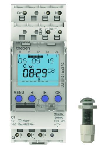 Interrupteur Crépusculaire Numérique Avec Minuteur, Doe-het-zelf en Bouw, Elektriciteit en Kabels, Verzenden