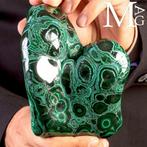 Natuurlijke malachiet vrije vorm Malachiet botroidale –, Verzamelen, Mineralen en Fossielen