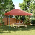 vidaXL Tente réception pliable escamotable terre cuite, Tuin en Terras, Partytenten, Verzenden