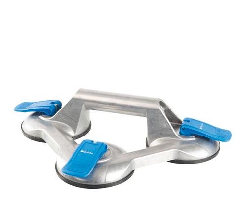 Veribor aluminium 3-naps zuigheffer, Doe-het-zelf en Bouw, Glas en Ramen, Nieuw, Verzenden